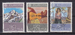 Switzerland, 1975, Europa CEPT, Set, USED - Used Stamps