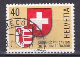 Switzerland, 1978, Jura 23rd Canton, 40c, USED - Oblitérés