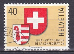 Switzerland, 1978, Jura 23rd Canton, 40c, USED - Usati