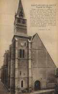 France > [89] Yonne > Saint Julien Du Sault - Façade De L'Eglise - 7573 - Saint Julien Du Sault