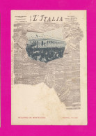 Recuerdo De Montevideo. Hospital Italiano. Newspaper, Giornale, Diario L'italia - Uruguay