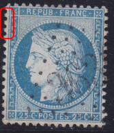 N°60A Position 30G3 3ème état La Deuxième Cassure Est Une Faiblesse Du Filet, TB Et Position Rare - 1871-1875 Cérès