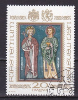 Liechtenstein, 1979, St. Luziuz & St. Florin, 20Fr,CTO - Usati