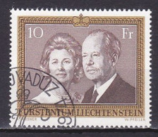 Liechtenstein, 1974, Prince Franz Joseph II & Princess Gina, 10Fr, CTO - Usados