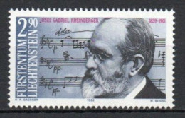 Liechtenstein, 1989, Joseph Rheinberger, 2.90Fr, MNH - Unused Stamps