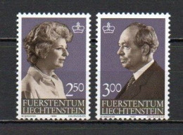 Liechtenstein, 1983, Princess Gina& Prince Franz Josef II, Set, MNH - Nuevos