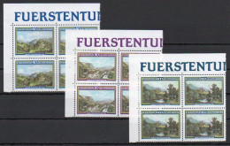 Liechtenstein, 1982, Moritz Menzinger, Block Set, MNH - Bloques & Hojas