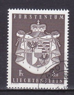 Liechtenstein, 1969, Coat Of Arms, 3.50Fr, CTO - Usati