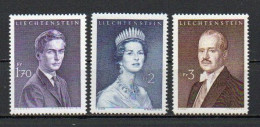 Leichtenstein, 1960-64, Royal Portraits, Set, MNH - Nuevos