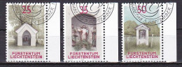 Liechtenstein, 1988, Wayside Shrines, Set, CTO - Usati