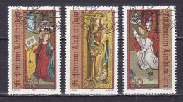 Liechtenstein, 1991, Christmas, Set, CTO - Used Stamps