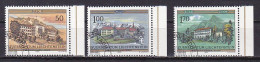 Liechtenstein, 1985, Monasteries, Set, CTO - Used Stamps