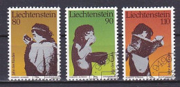 Liechtenstein, 1979, International Year Of The Child, Set, CTO - Gebruikt