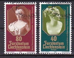 Liechtenstein, 1980, Europa CEPT, Set, CTO - Gebruikt