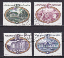 Liechtenstein, 1977, Castles, Set, CTO - Used Stamps