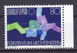 Liechtenstein, 1979, Liechtenstein In Council Of Europe, 80rp, MNH - Nuevos