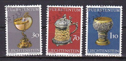 Liechtenstein, 1973, Prince's Collection Treasures 1st Series, Set, CTO - Usati