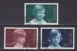 Liechtenstein, 1975, Princes Of Liechtenstein, Set, CTO - Used Stamps