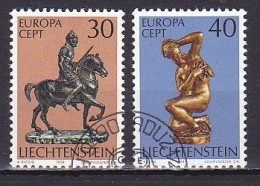 Liechtenstein, 1974, Europa CEPT, Set, CTO - Gebruikt