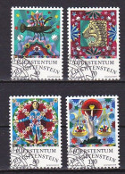 Liechtenstein, 1977, Zodiac Signs 2nd Series, Set, CTO - Oblitérés