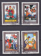 Liechtenstein, 1974, Christmas, Set, CTO - Used Stamps