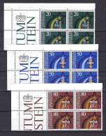 Liechtenstein, 1983, Christmas, Black Set, MNH - Blocchi & Fogli