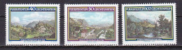 Liechtenstein, 1982, Moritz Menzinger, Set, MNH - Unused Stamps