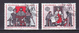 Liechtenstein, 1982, Europa CEPT, Set, CTO - Gebruikt