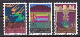 Liechtenstein, 1980, Christmas, Set, CTO - Usados