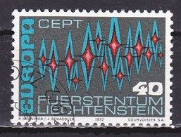 Liechtenstein, 1972, Europa CEPT, 40rp, CTO - Gebraucht