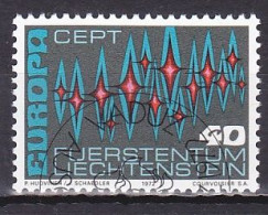 Liechtenstein, 1972, Europa CEPT, 40rp, CTO - Usati