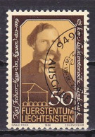 Liechtenstein, 1986, Land Bank 125th Anniv, 50rp, CTO - Gebruikt