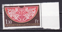 Liechtenstein, 1975, Imperial Insignia 2nd Series, 1.30Fr, CTO - Oblitérés