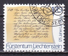 Liechtenstein, 1987, Parliament 125th Anniv, 1.70Fr, CTO - Oblitérés