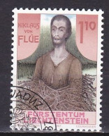 Liechtenstein, 1987, Niklaus Von Flüe, 1.10Fr, CTO - Used Stamps