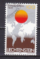 Liechtenstein, 1979, Development Aid, 1.00Fr, CTO - Used Stamps