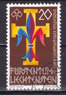 Liechtenstein, 1981, Scouting Movement, 20rp, CTO - Gebraucht