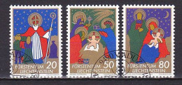 Liechtenstein, 1981, Christmas, Set, CTO - Usati