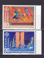 Liechtenstein, 1992, Europa CEPT, Set, MNH - Ungebraucht