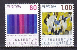 Liechtenstein, 1993, Europa CEPT, Set, MNH - Nuevos