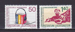 Liechtenstein, 1988, Cultural Co-operation With Costa Rica, Set, MNH - Unused Stamps