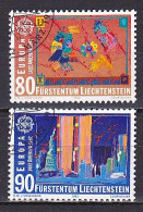 Liechtenstein, 1992, Europa CEPT, Set, CTO - Oblitérés