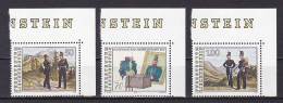 Liechtenstein, 1991, Last Military Mobilization 125th Anniv, Set, MNH - Nuovi