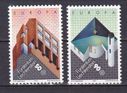 Liechtenstein, 1987, Europa CEPT, Set, MNH - Unused Stamps