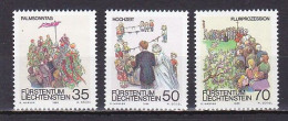 Liechtenstein, 1986, Religious Festivals, Set, MNH - Ungebraucht