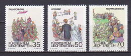 Liechtenstein, 1986, Religious Festivals, Set, MNH - Nuevos