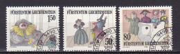 Liechtenstein, 1985, Theatre, Set, CTO - Gebraucht