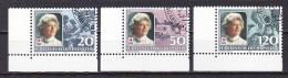 Liechtenstein, 1985, Liechtenstein Red Cross 40th Anniv, Set, CTO - Gebraucht