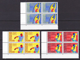 Liechtenstein, 1984, Olympic Summer Games, Block Set, MNH - Bloques & Hojas