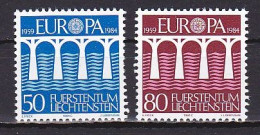 Liechtenstein, 1984, Europa CEPT, Set, MNH - Unused Stamps